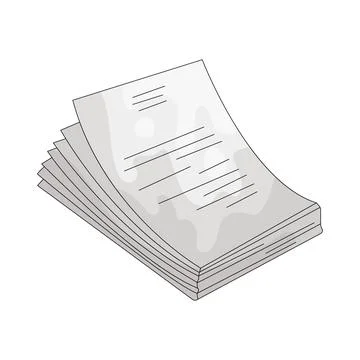 Illustration of script Stock Illustration
