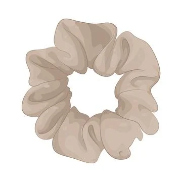 Illustration of Scrunchie Stock Illustration