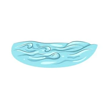 Illustration of sea Illustrazione stock