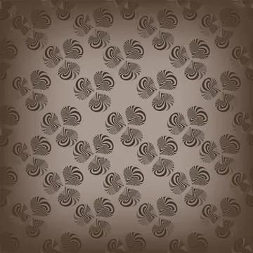 An illustration of a seamless abstract pattern Stock Illustration