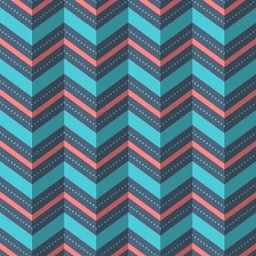 Illustration of seamless geometric pattern Stock Illustration