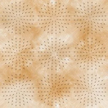 An illustration of seamless pattern as a bathroom or living room sample tiles イラスト素材