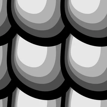 Illustration A seamless pattern on a square background - the scales of a fish Stock Illustration