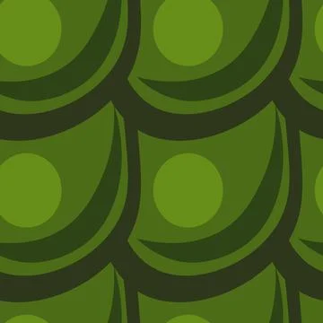 Illustration A seamless pattern on a square background - the scales of a fish Stock Illustration