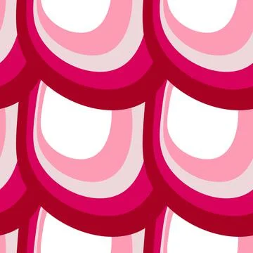 Illustration A seamless pattern on a square background - the scales of a fish 스톡 일러스트