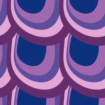 Illustration A seamless pattern on a square background - the scales of a fish Stock Illustration