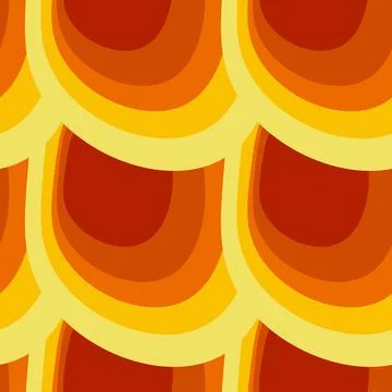 Illustration A seamless pattern on a square background - the scales of a fish Stock Illustration