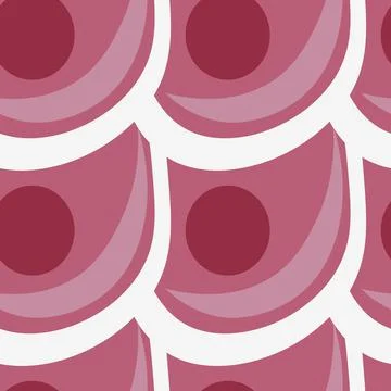 Illustration A seamless pattern on a square background - the scales of a fish Stock Illustration