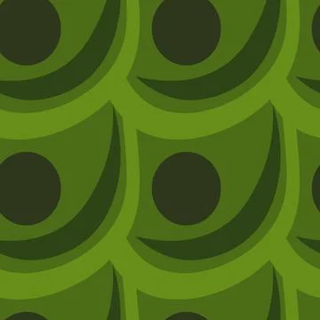 Illustration A seamless pattern on a square background - the scales of a fish Illustrazione stock