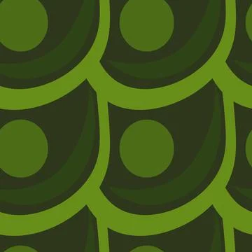 Illustration A seamless pattern on a square background - the scales of a fish Stock Illustration