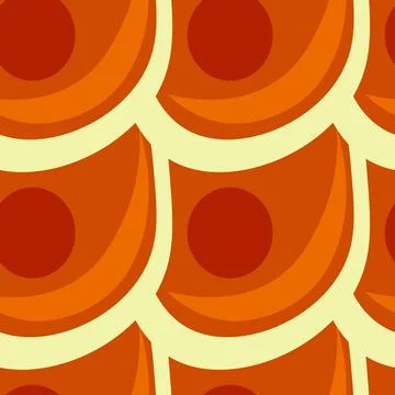 Illustration A seamless pattern on a square background - the scales of a fish Stock Illustration