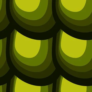 Illustration A seamless pattern on a square background - the scales of a fish Stock Illustration