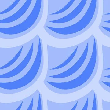 Illustration A seamless pattern on a square background - the scales of a fish Stock Illustration