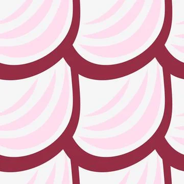 Illustration A seamless pattern on a square background - the scales of a fish Stock Illustration