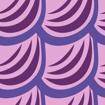 Illustration A seamless pattern on a square background - the scales of a fish Illustrazione stock