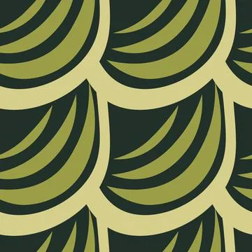 Illustration A seamless pattern on a square background - the scales of a fish Stock Illustration