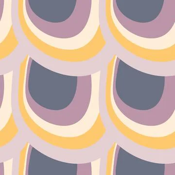 Illustration A seamless pattern on a square background - the scales of a fish Stock Illustration