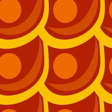 Illustration A seamless pattern on a square background - the scales of a fish 스톡 일러스트