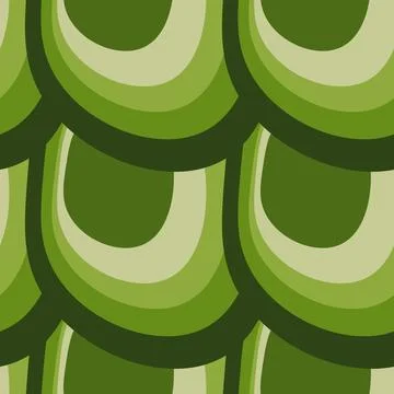 Illustration A seamless pattern on a square background - the scales of a fish Stock Illustration