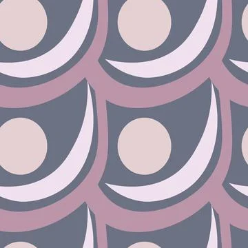 Illustration A seamless pattern on a square background - the scales of a fish Stock Illustration