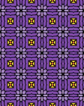 Illustration of seamless tile pattern Stock Illustration