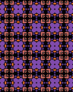 Illustration of seamless tile pattern Stock Illustration