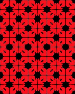 Illustration of seamless tile patterns Stock Illustration