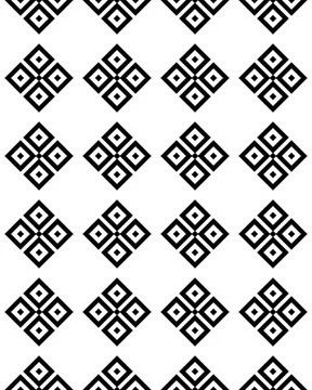 Illustration of seamless tile patterns Stock Illustration