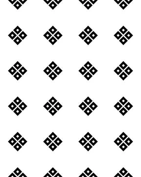 Illustration of seamless tile patterns Stock Illustration