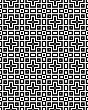 Illustration of seamless tile patterns Stock Illustration