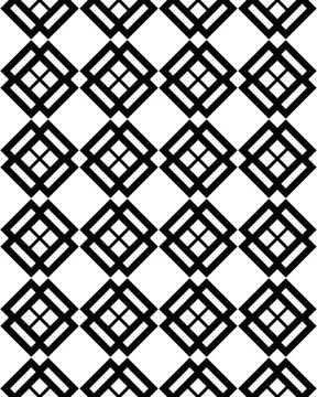 Illustration of seamless tile patterns Illustrazione stock