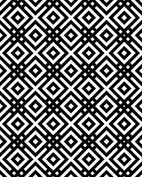 Illustration of seamless tile patterns Stock Illustration