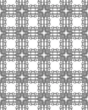 Illustration of seamless tile patterns Illustrazione stock