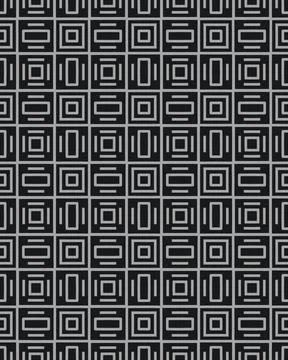 Illustration of seamless tile patterns Illustrazione stock
