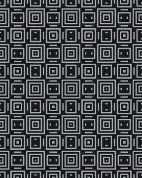 Illustration of seamless tile patterns Stock Illustration