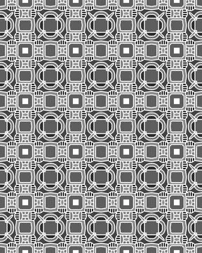 Illustration of seamless tile patterns Stock Illustration