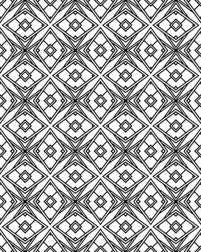 Illustration of seamless tile patterns Stock Illustration