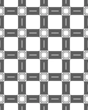 Illustration of seamless tile patterns Stock Illustration