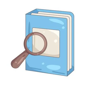 Illustration of search document Stock Illustration