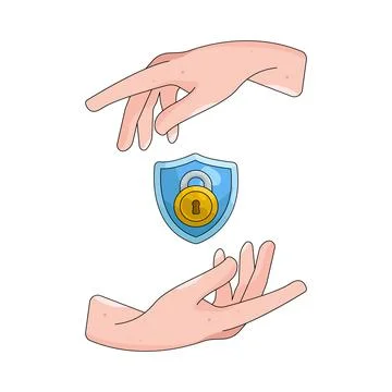 Illustration of Security Stock Illustration