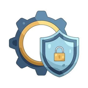 Illustration of Security system Stock Illustration