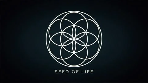 Illustration of Seed of Life Stock Illustration