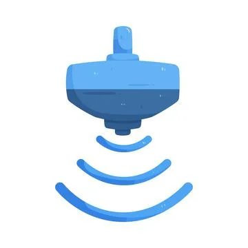 Illustration of sensor Stock Illustration