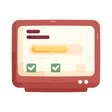 Illustration of September progress Stock Illustration