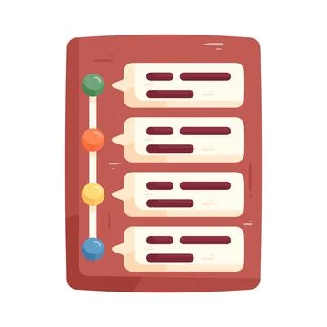 Illustration of september timeline Illustrazione stock