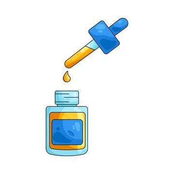 Illustration of serum Stock Illustration