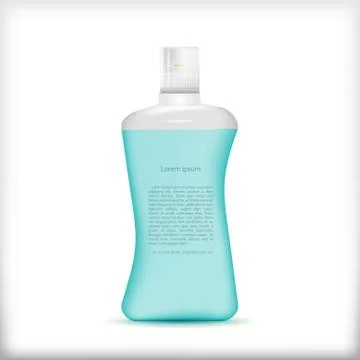 Illustration of shampoo bottle Stock Illustration