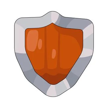Illustration of shield Stock Illustration