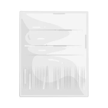 Illustration of shipping label 스톡 일러스트