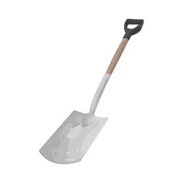 Illustration of shovel Illustration